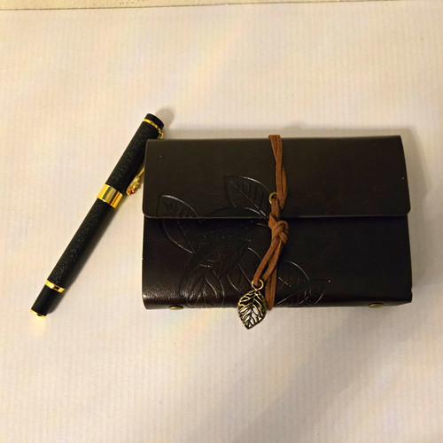 Leather ring bound - bound, journal
