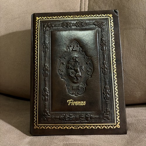 Firenze leather notebook made - leather,