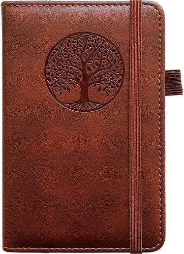 Small pocket notebook leather - notebook,,