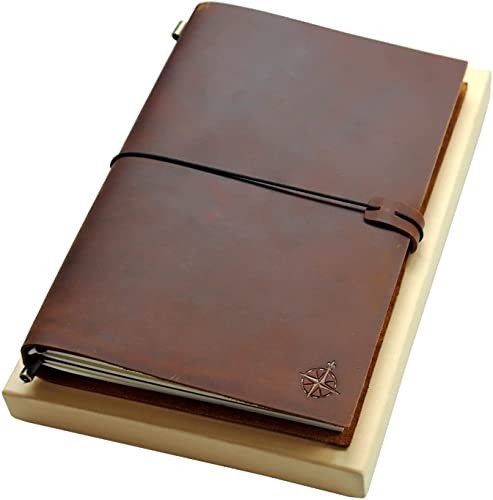 Large leather travelers - large,