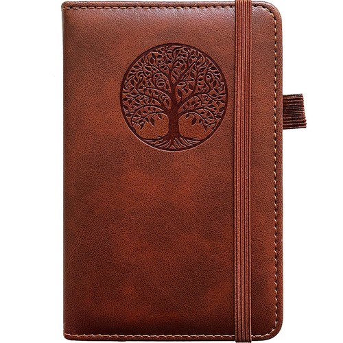 Small pocket notebook leather - pocket,
