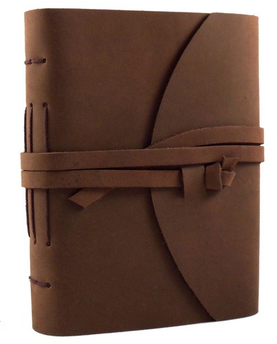 Leather journal diary - leather,